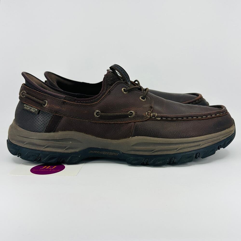 Skechers Men's Slip-ins RF: Knowlson - Shore Thing 205188WW Size 14 Extra Wide